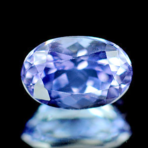Violetish Blue Tanzanite 0.61 Ct. VVS Oval Shape 6.2 x 4.2 Mm. Natural Gemstone
