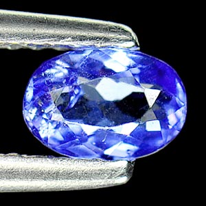 0.46 Ct. Oval Shape Natural Violetish Blue Tanzanite Gem