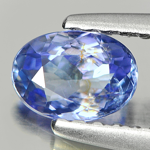 0.46 Ct Oval Shape Natural Violetish Blue Tanzanite Gem