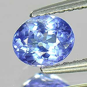 0.51 Ct. Oval Shape Natural Violetish Blue Tanzanite
