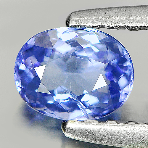 0.39 Ct. Oval Shape Natural Violetish Blue Tanzanite