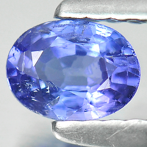 0.34 Ct. Oval Shape Natural Violetish Blue Tanzanite