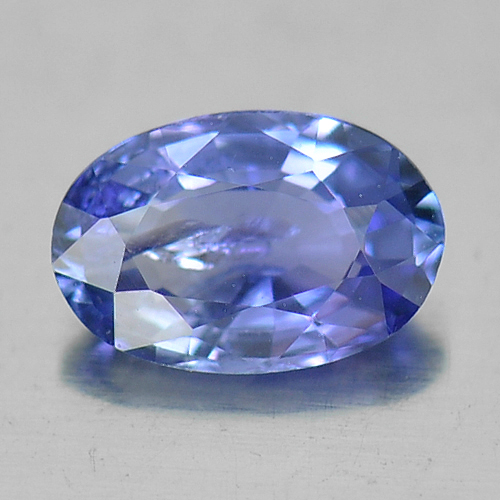 0.42 Ct. Oval Shape Natural Violetish Blue Tanzanite