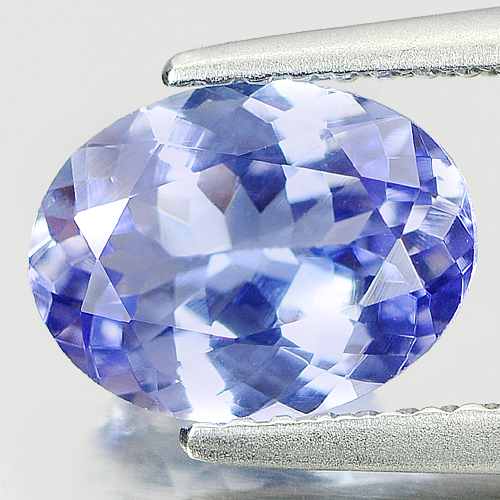 1.75 Ct. Oval Shape Natural Violetish Blue Tanzanite