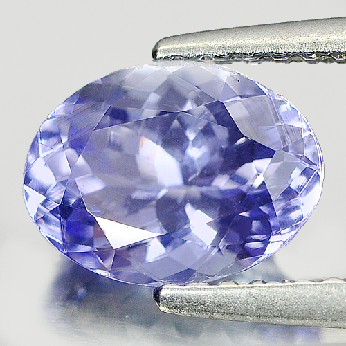 1.78 Ct. Oval Shape Natural Violetish Blue Tanzanite