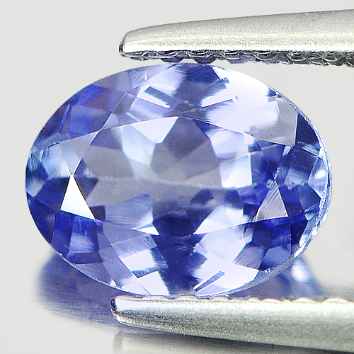 Oval Cut 1.30 Ct. Natural Tanzanite Gemstone Violetish Blue From Tanzania