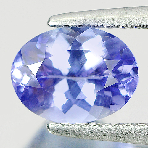 1.13 Ct. Natural Tanzanite Gemstone Violetish Blue Oval Shape From Tanzania