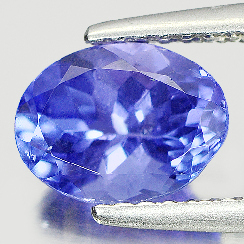 1.55 Ct. Natural Violetish Blue Tanzanite Gemstone Oval Shape From Tanzania