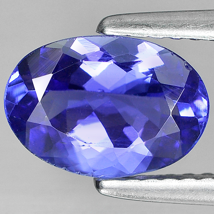 1.52 Ct. Natural Violetish Blue Tanzanite Gemstone Oval Shape Tanzania