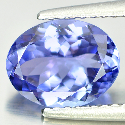 Violetish Blue Tanzanite 1.99 Ct. VVS Oval Shape Natural Gemstone From Tanzania