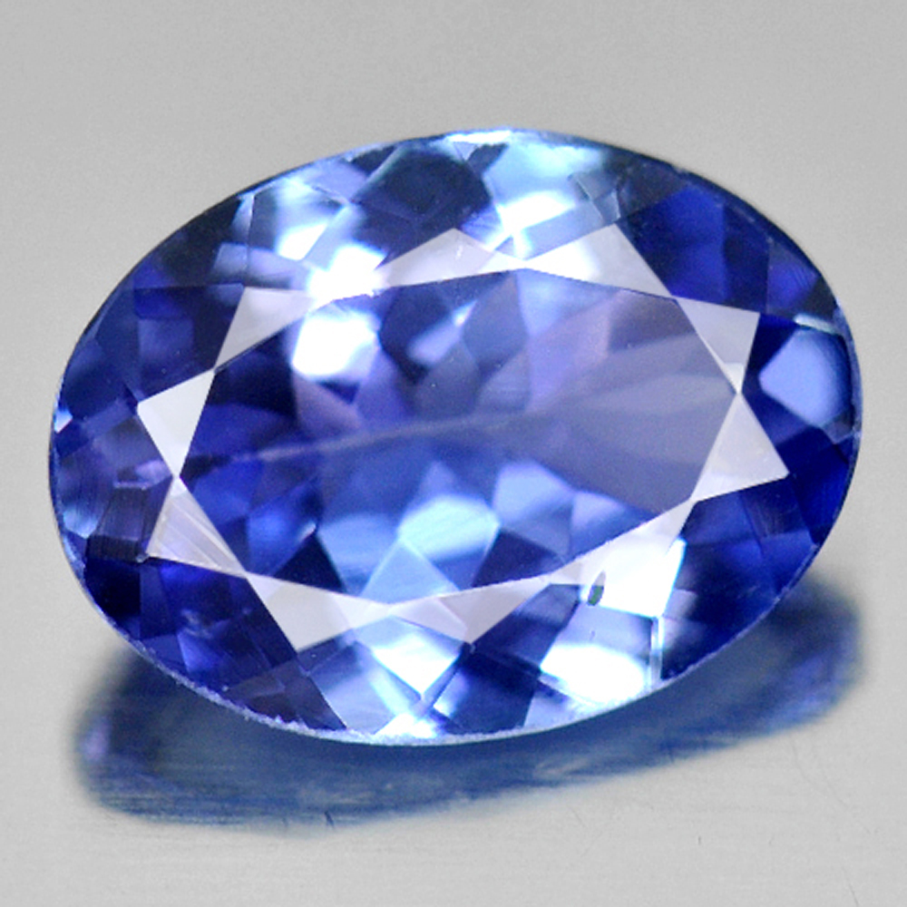 Violetish Blue Tanzanite 1.14 Ct. Oval Shape Natural Gemstone From Tanzania