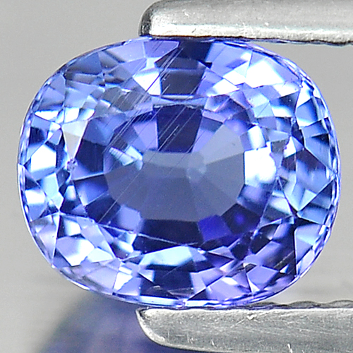 1.43 Ct. Natural Gemstone Violetish Blue Tanzanite Oval Shape