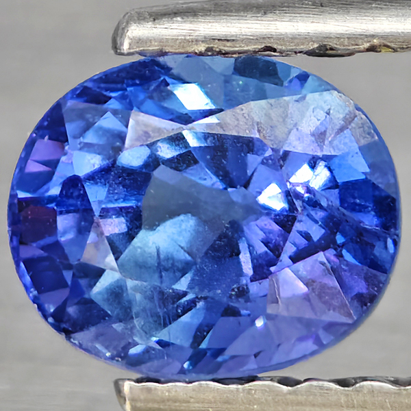 1.04 Ct. Oval Shape Natural Violet Blue Tanzanite Gemstone