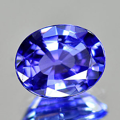 1.36 Ct. Natural Violet Blue Tanzanite Gemstone Oval Shape