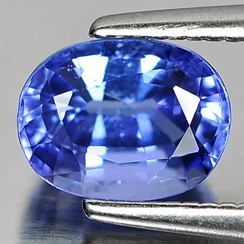 1.13 Ct. Natural Violetish Blue Tanzanite Gemstone Oval Shape