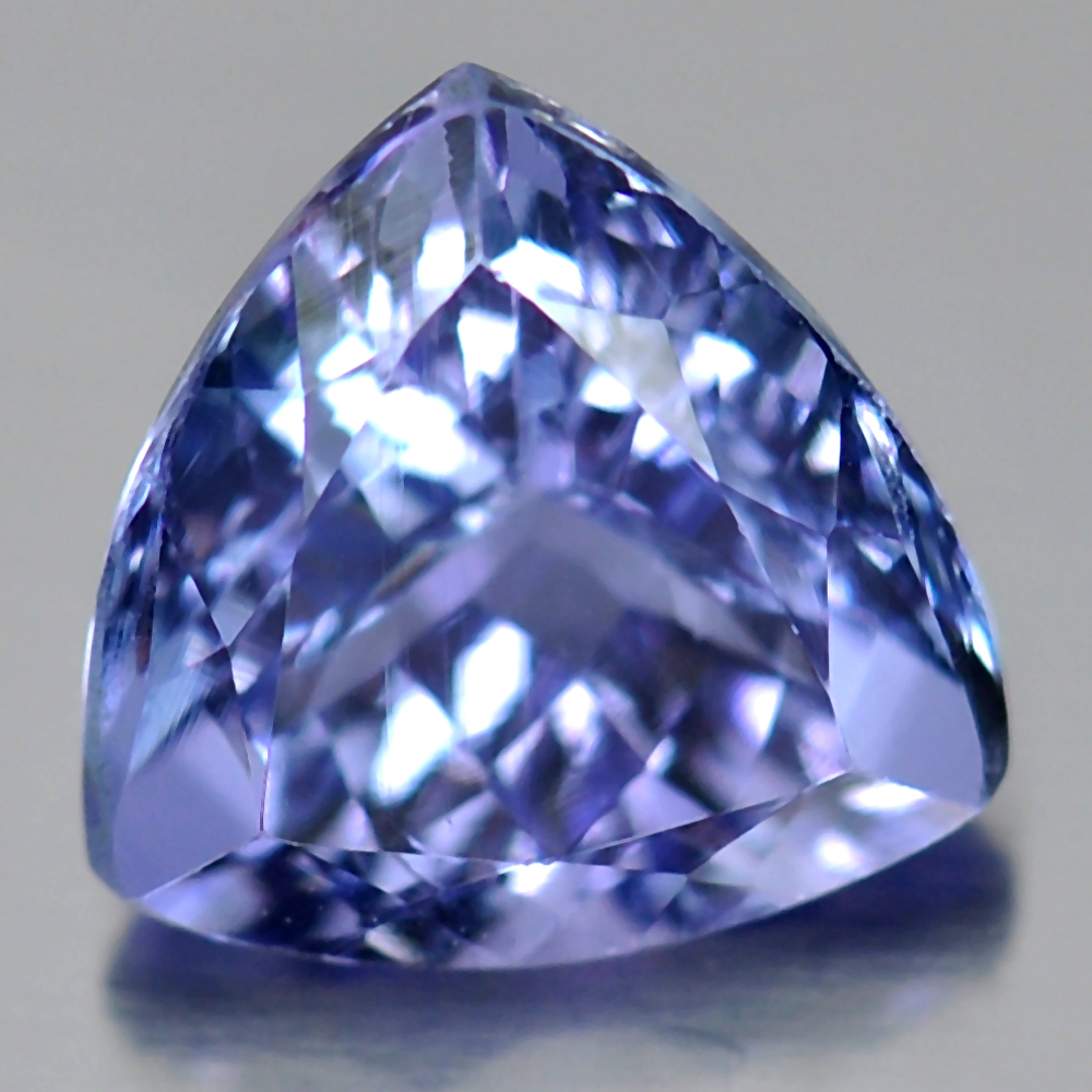 1.83 Ct. Natural Violetish Blue Tanzanite Gemstone Trilliant Shape