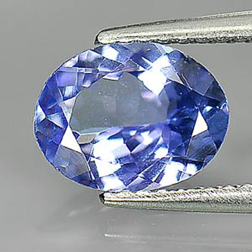 1.47 Ct. Natural Violetish Blue Tanzanite Oval Shape Gemstone
