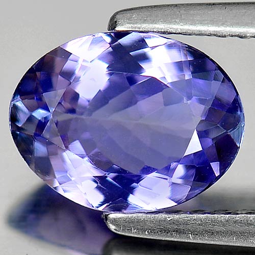 1.46 Ct. Charming Natural Violetish Blue Tanzanite Oval Shape Gemstone