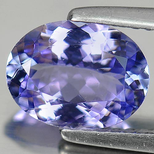 1.67 Ct. Oval Shape Natural Violetish Blue Tanzanite Gemstone
