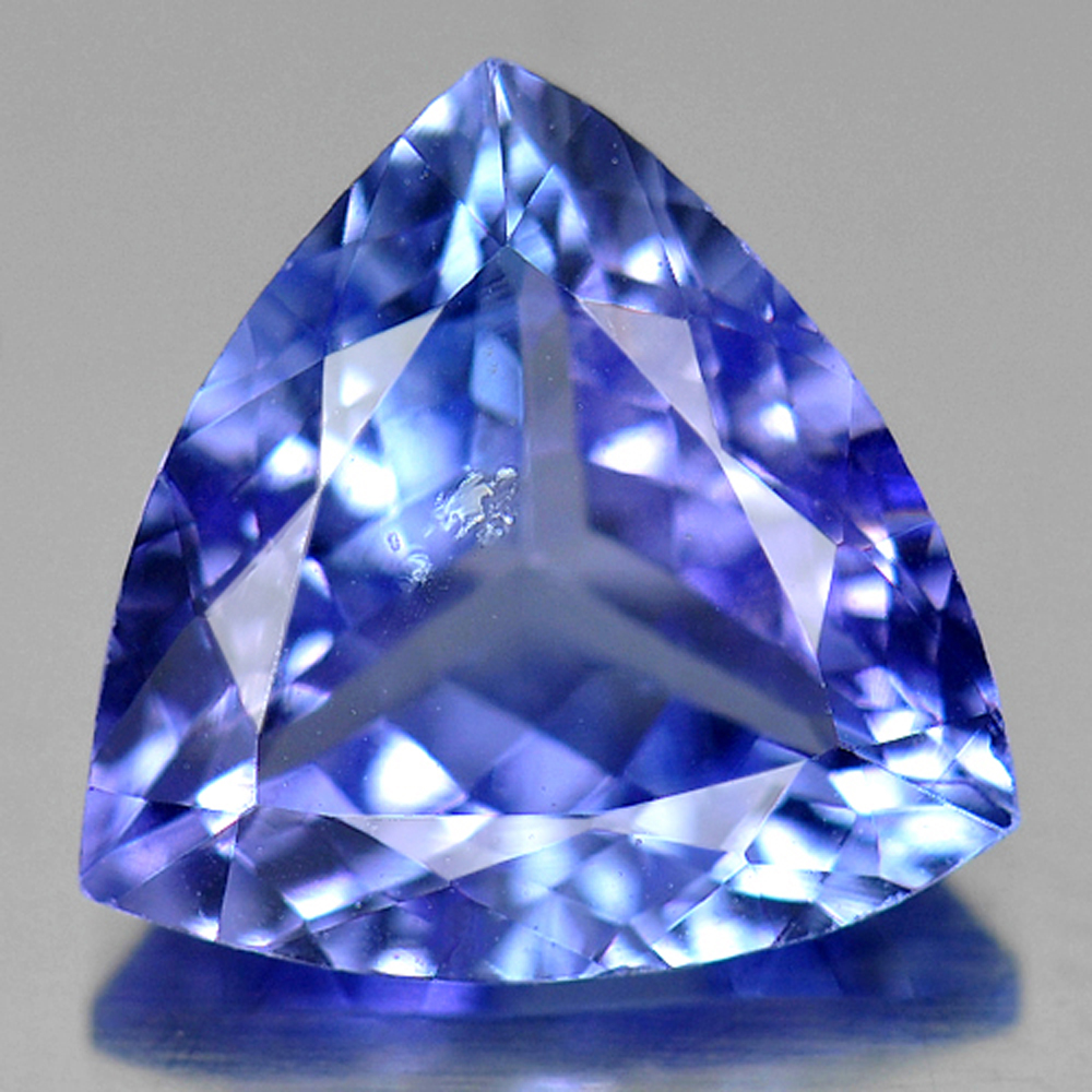 1.38 Ct. Trilliant Shape Natural Violetish Blue Tanzanite Gemstone