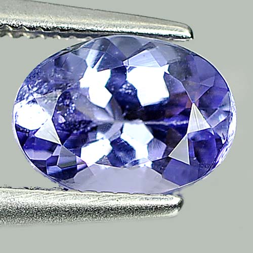 1.27 Ct. Good Natural Gemstone Violet Blue Tanzanite Oval Shape