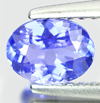0.63 Ct. Attractive Natural Oval Violet Blue Tanzanite