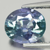 Certified Greenish Blue Tanzanite 1.66 Ct. Oval Shape 7.95 x 6.80 Mm Natural Gem