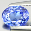 Certified 1.50 Ct. Clean Oval Shape Natural Gem Blue Tanzanite From Tanzania