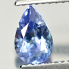0.96 Ct. Pear Natural Violetish Blue Tanzanite Tanzania