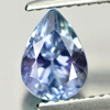 1.20 Ct. Pear Natural Violetish Blue Tanzanite Gem NR