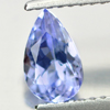 0.86 Ct Scintillate Clean Natural Violet Blue Tanzanite