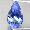 Certified 1.39 Ct. Pear Shape Natural Violetish Blue Tanzanite