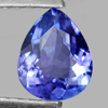Tanzanite Violetish Blue 0.79 Ct. Pear 6.9 x 5.6 Mm. Natural Gemstone Tanzania