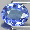 0.96 Ct. Oval Shape Natural Violet Blue Tanzanite Gem