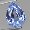 Certified 1.44 Ct. Clean Pear Shape Natural Gem Violetish Blue Tanzanite