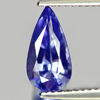 Certified 1.64 Ct. Clean Pear Shape Natural Gem Violetish Blue Tanzanite