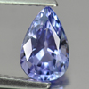 Certified 1.31 Ct. Pear Shape Natural Violetish Blue Tanzanite From Tanzania