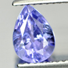 Pear Shape 7.9 x 5.7 Mm. Natural Gem Violetish Blue Tanzanite 1.22 Ct. Tanzania