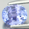 Violetish Blue Tanzanite 1.25 Ct. Oval Shape 6.8 x 5.5 Mm. Natural Gemstone