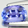 0.88 Ct. Oval Natural Violet Blue Tanzanite Tanzania