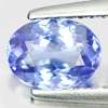 0.84 Ct. Oval Natural Violet Blue Tanzanite Tanzania