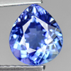 Certified 1.53 Ct. Clean Natural Gem Violetish Blue Tanzanite From Tanzania
