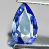 Certified Violetish Blue Tanzanite 1.16 Ct. Pear 9.86 x 6.07 Mm. Natural Gem