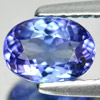 Oval Shape Clean Natural Gem Violetish Blue Tanzanite 1.07 Ct. From Tanzania