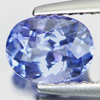 0.98 Ct. Clean Oval  Natural Gem Violet Blue Tanzanite