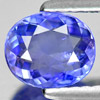 0.98 Ct. Oval Natural Violet Blue Tanzanite Tanzania
