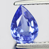 0.93 Ct. Pear Natural Violet Blue Tanzanite Tanzania