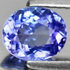 0.92 Ct. Oval Natural Violet Blue Tanzanite Tanzania
