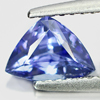 0.79 Ct. Trilliant Shape Natural Violet Blue Tanzanite
