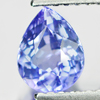 0.93 Ct. Pear Natural Violet Blue Tanzanite Tanzania
